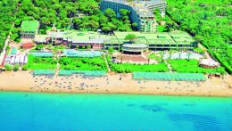 Молодой, элитный курорт Турции, в нем находятся только 5-ти звездочные отели