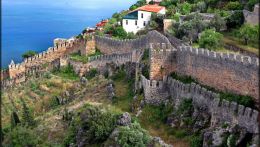 Турецкий курорт Аланья, крепость
