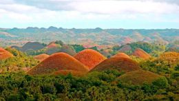 Шоколадные холмы в Филиппинах