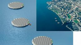 Швейцарская компания Viteos строит острова с солнечными батареями в Швейцарии.