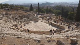 Греция, Театр Диониса на склоне Акрополя