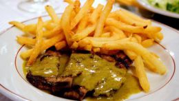 lEntrecote (Бордо, Франция) картофель фри