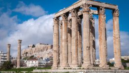Греция, Афины, храм Зевса - Олимпейон